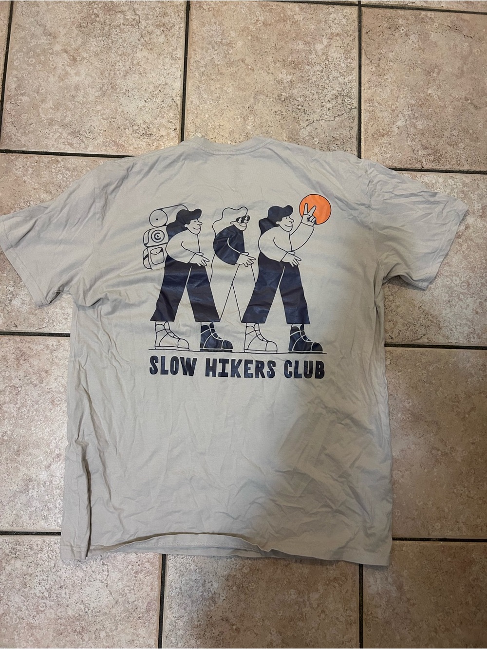 Camp brand goods - Slow Hikers Club Graphic Tee